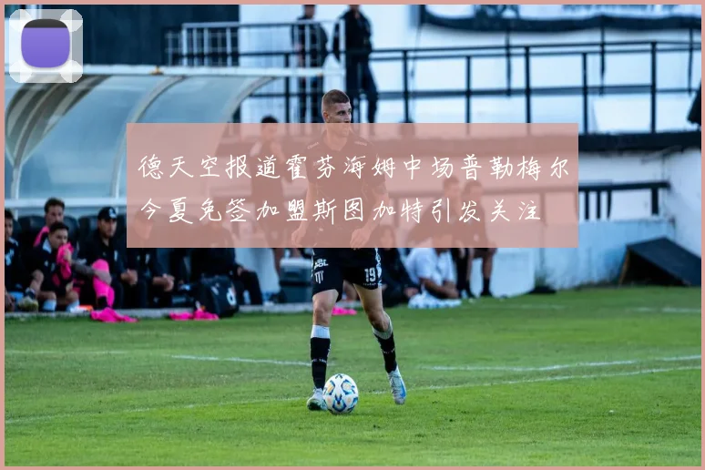 德天空报道霍芬海姆中场普勒梅尔今夏免签加盟斯图加特引发关注