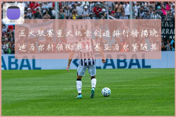 五大联赛重大机会创造排行榜揭晓迪马尔科领衔奥利塞亚马尔紧随其后